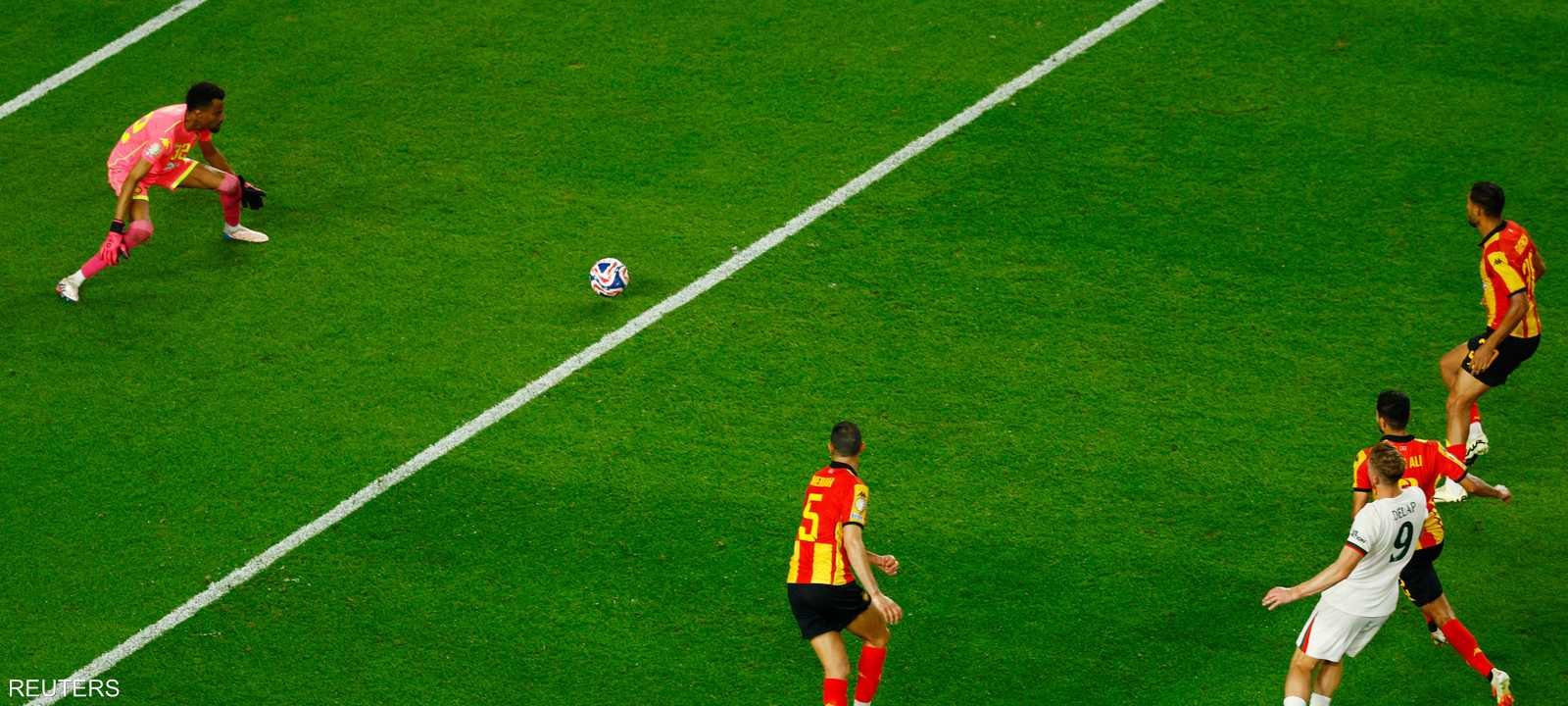 الترجي صمد طوال الشوط الأول وانهار في آخره