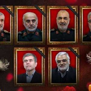 صورة قتلى النظام الإيراني الذين سيتم تشييعهم