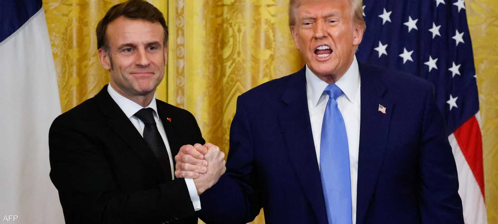 ماكرون تحدث عن قدرة ترامب على وقف حرب غزة