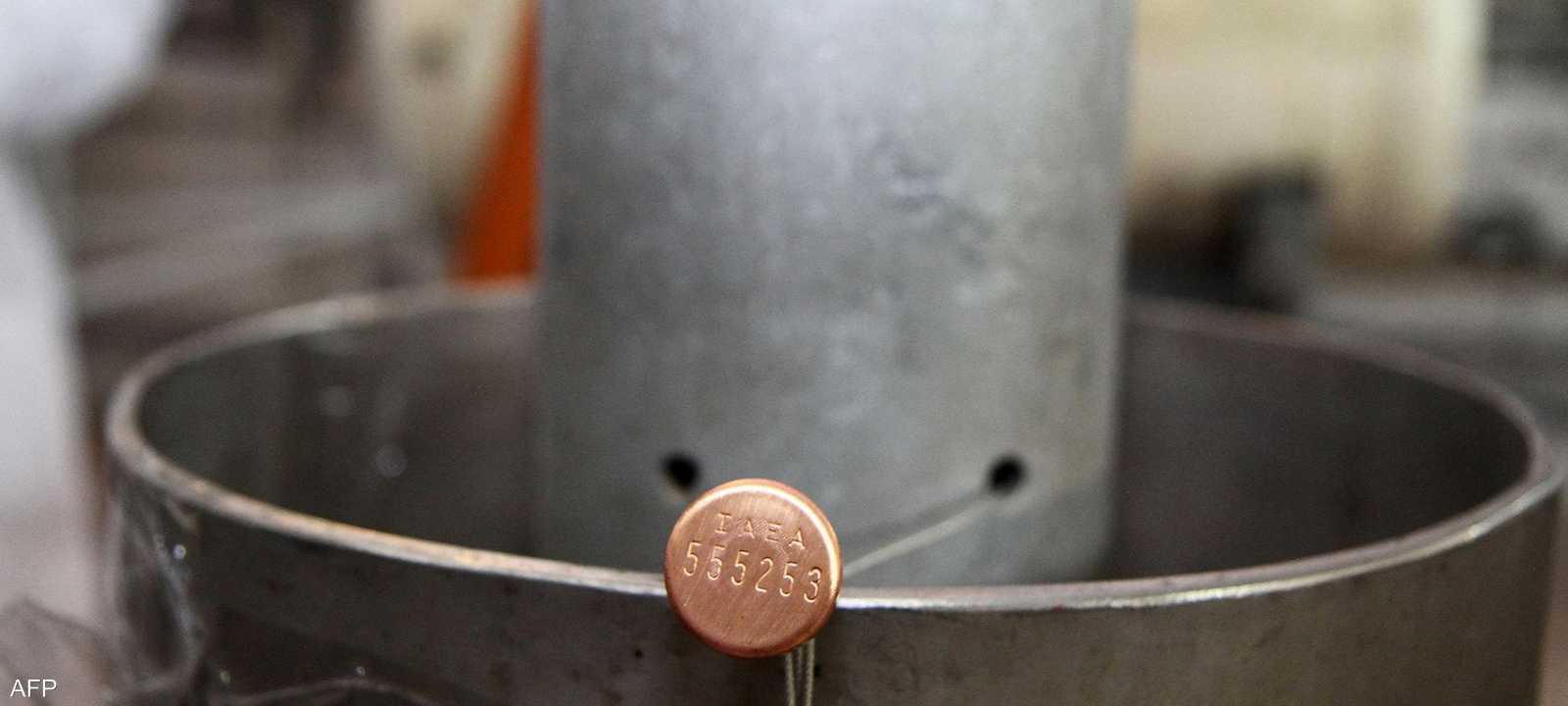 صورة سابقة لعملية إنتاج اليورانيوم في منشأة نطنز