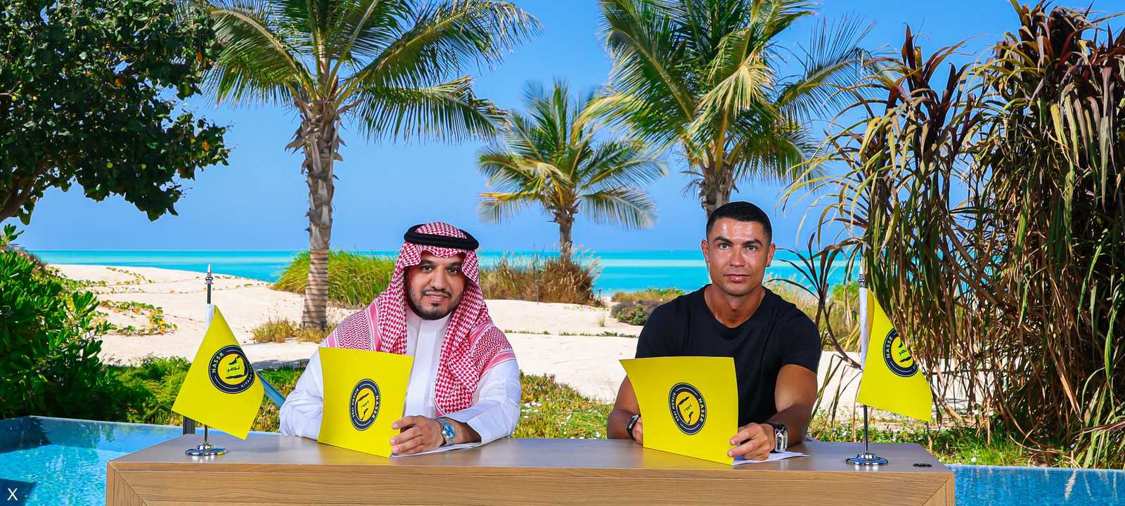 رونالدو وقع عقدا جديدا مع النصر