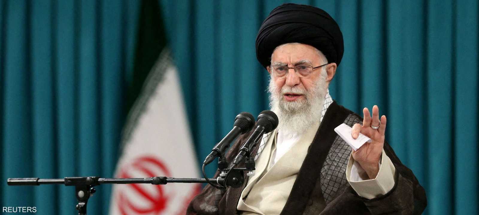 المرشد الإيراني علي خامنئي