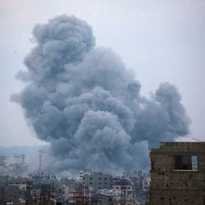 غزة تحت القصف الإسرائيلي