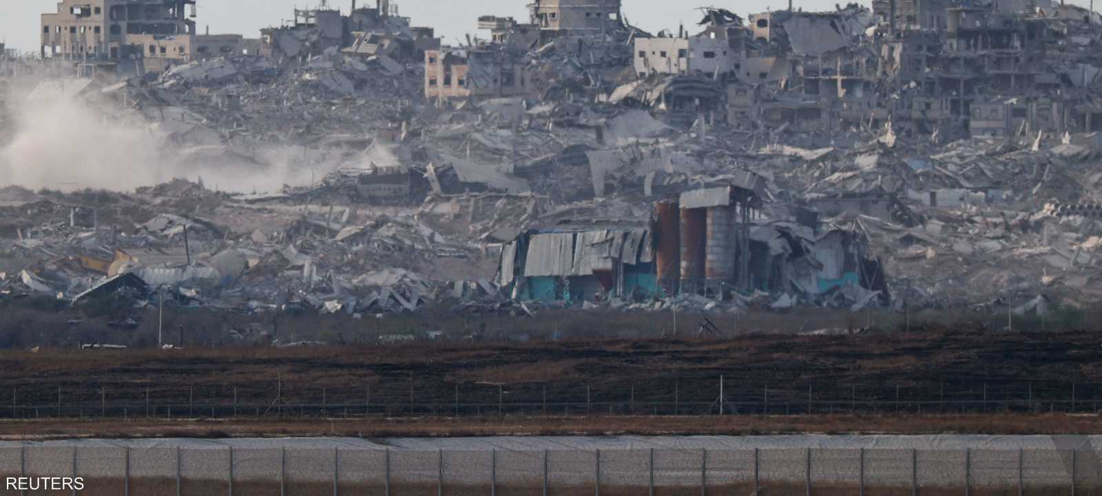 دمار هائل في قطاع غزة.. أرشيفية