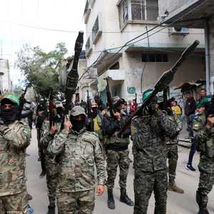 يواجه مقاتلو حماس مجموعات مسلحة تعمل ضدها في غزة.. أرشيفية