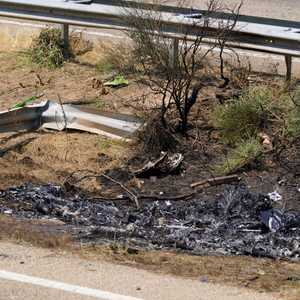 موقع حادثة سيارة ديوغو جوتا