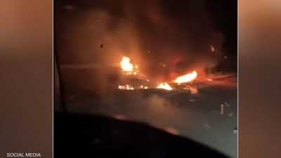 سائق شاحنة يوثق بفيديو لحظة مصرع واحتراق سيارة ديوغو جوتا