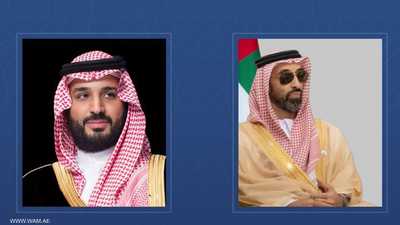 ولي العهد السعودي يستقبل طحنون بن زايد