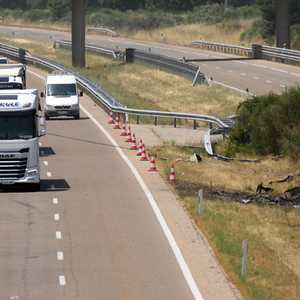 طريق A-52 حيث وقع حادث جوتا المميت