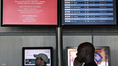 إضراب مراقبي الملاحة في فرنسا