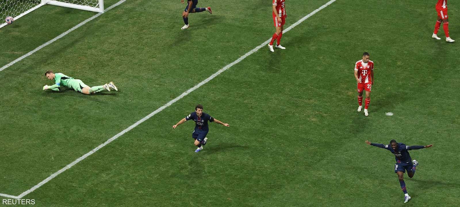 سان جرمان صعد إلى قبل النهائي