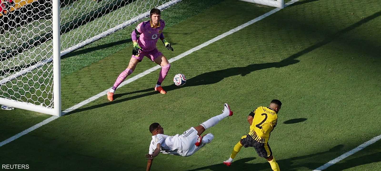 مبابي سجل هدفا بعد نزوله في الشوط الثاني