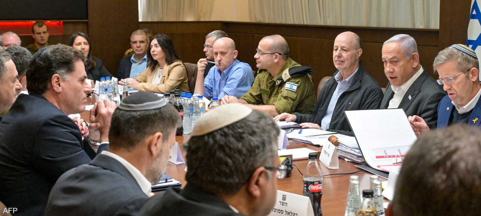أرشيفية لاجتماع سابق لحكومة نتنياهو