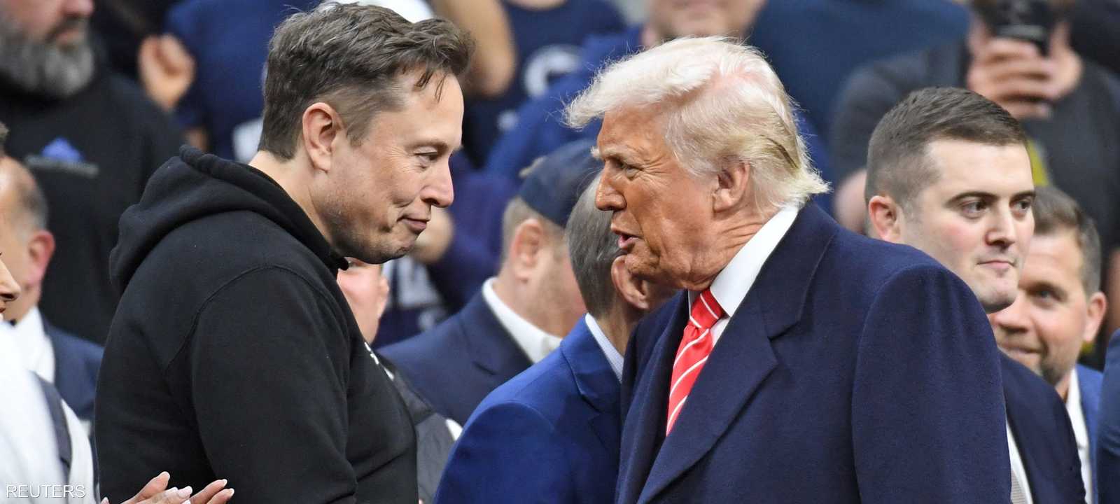 أرشيفية لترامب وإيلون ماسك