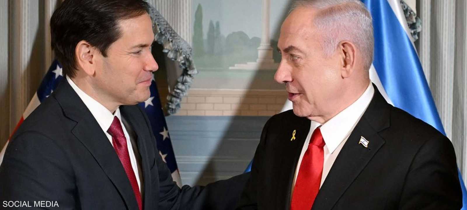 نتنياهو وروبيو في واشنطن