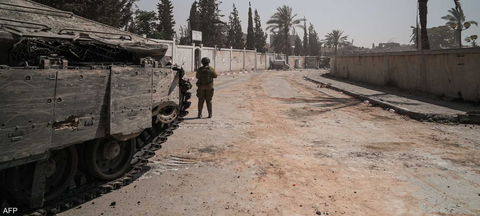 أرشيفية لجندي إسرائيلي في غزة