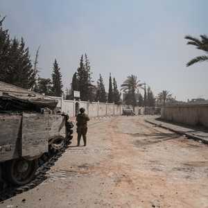 أرشيفية لجندي إسرائيلي في غزة