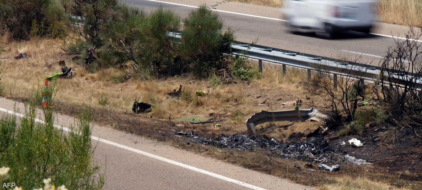 من موقع الحادث