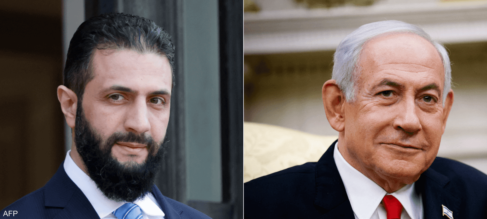 الشرع ونتنياهو - أرشيفية