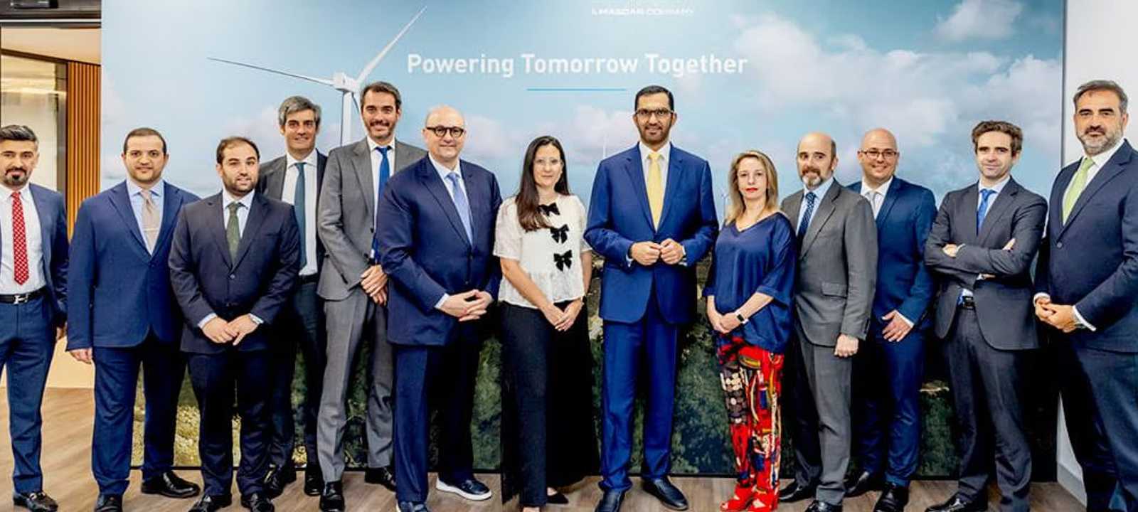 "مصدر" تناقش مشاريع الطاقة المستقبلية مع شركاء أوروبيين