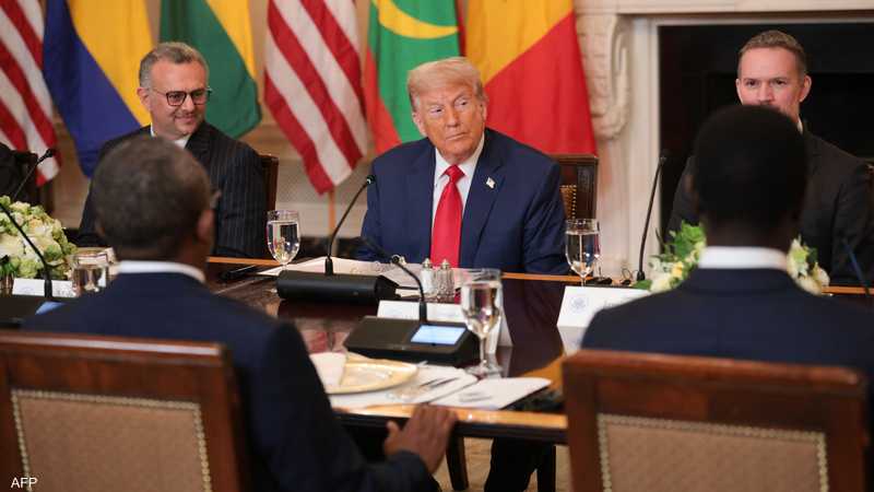 ترامب التقى مؤخرا قادة 5 دول إفريقية