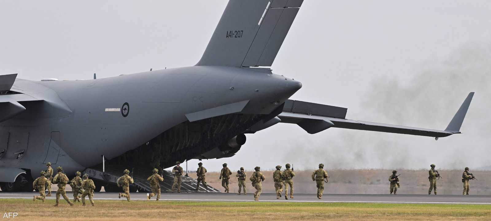 جنود أستراليون خلال تدريبات عسكرية - أرشيفية