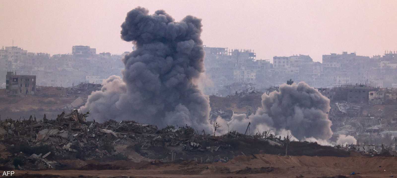 إسرائيل شنت غارات عدة على أنحاء متفرقة من قطاع غزة