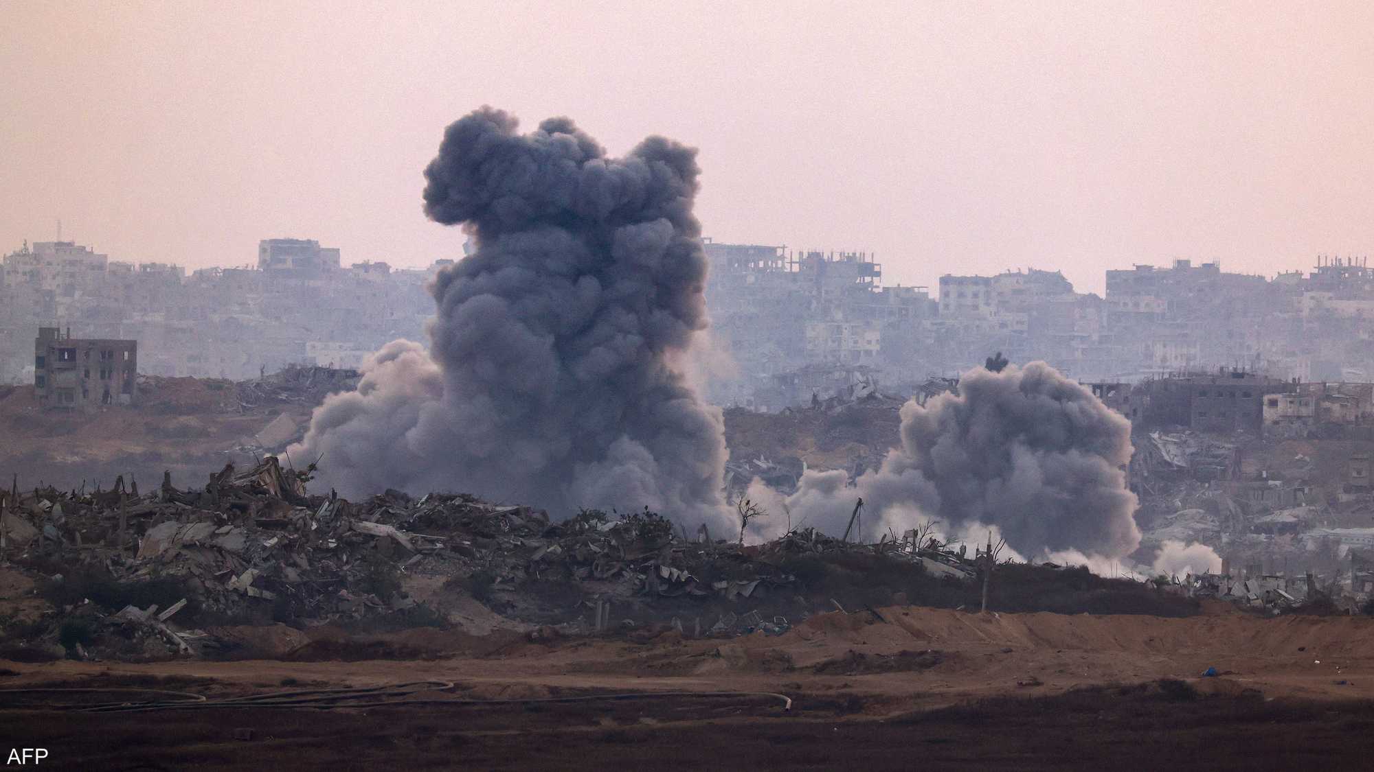 إسرائيل شنت غارات عدة على أنحاء متفرقة من قطاع غزة