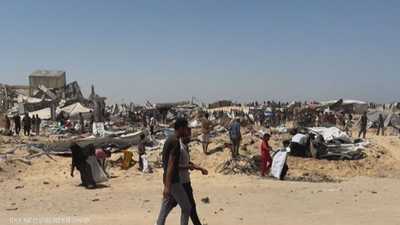 إسرائيل تسرع خطواتها لتجميع فلسطينيي غزة في مدينة خيام برفح