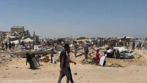 إسرائيل تسرع خطواتها لتجميع فلسطينيي غزة في مدينة خيام برفح