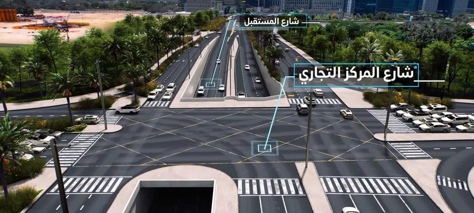 (طرق دبي) ترسي عقد مشروع شارع المستقبل بتكلفة 633 مليون درهم
