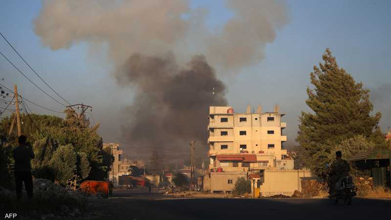 إسرائيل قصفت الجيش السوري في السويداء