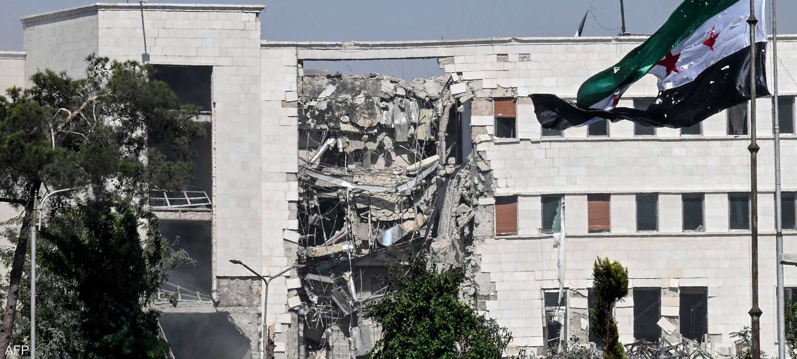 أضرار لحقت بمقر هيئة الأركان السورية جراء القصف الإسرائيلي