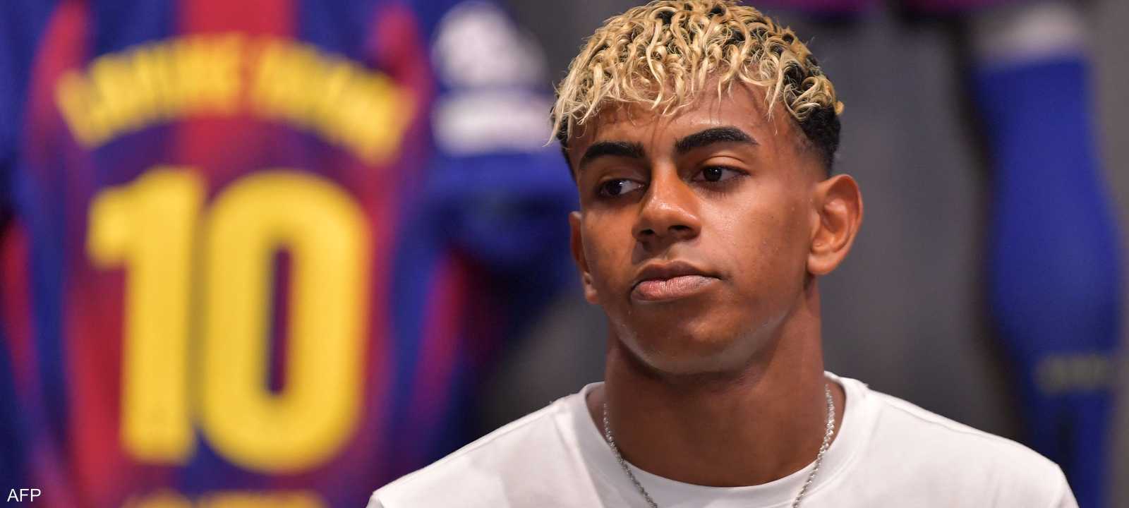 نجم برشلونة ومنتخب إسبانيا لامين يامال