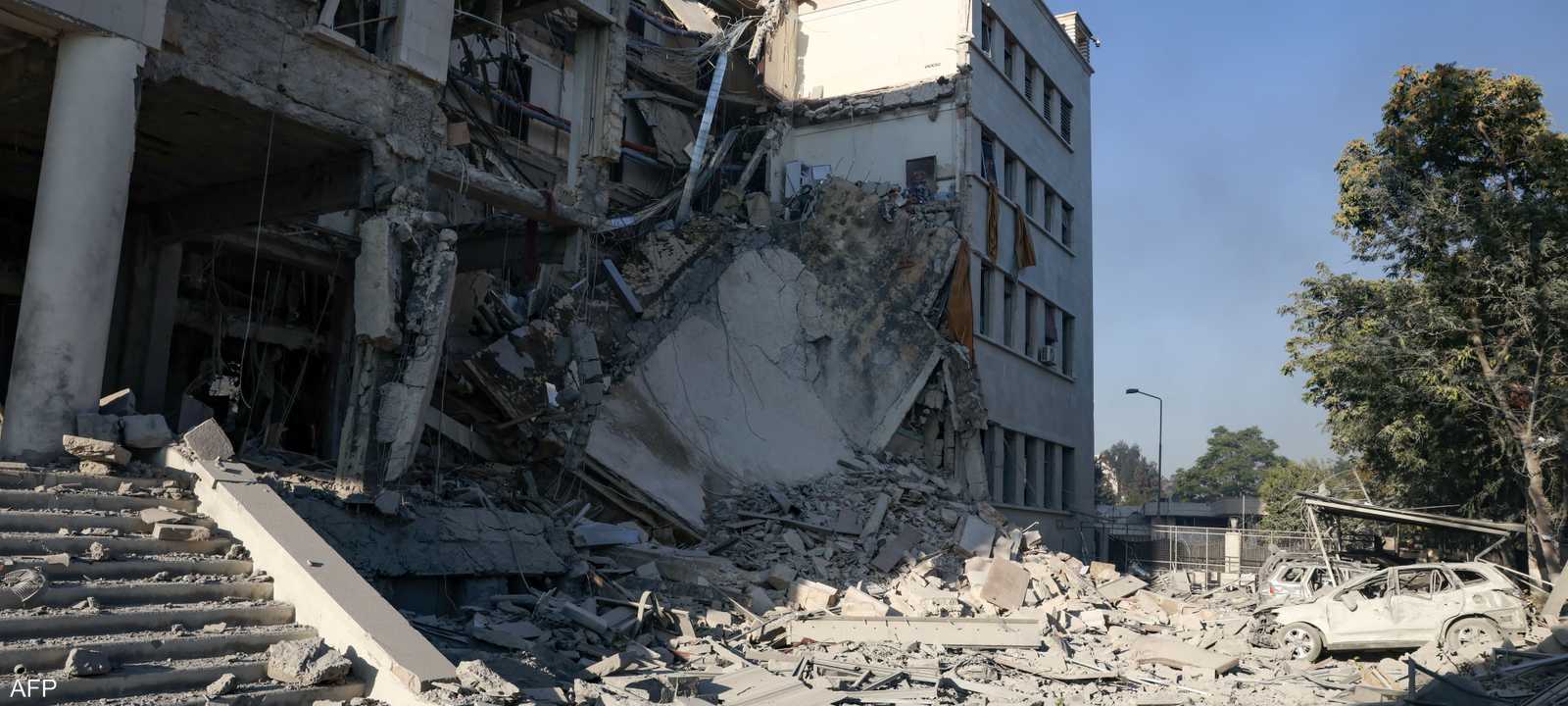 هزت غارات إسرائيلية قوية دمشق