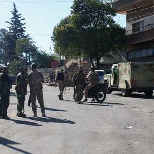 قوات الأمن السورية في مدينة السويداء