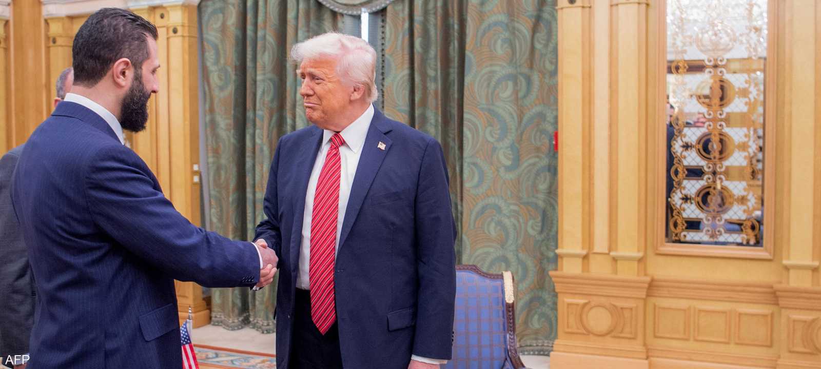 ترامب والشرع - أرشيفية