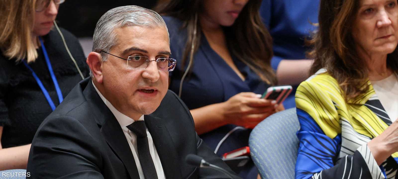 مندوب سوريا الدائم لدى مجلس الأمن قصي الضحاك