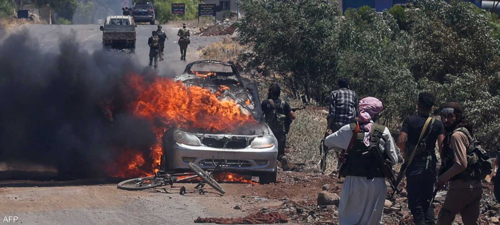 من أحداث العنف في السويداء