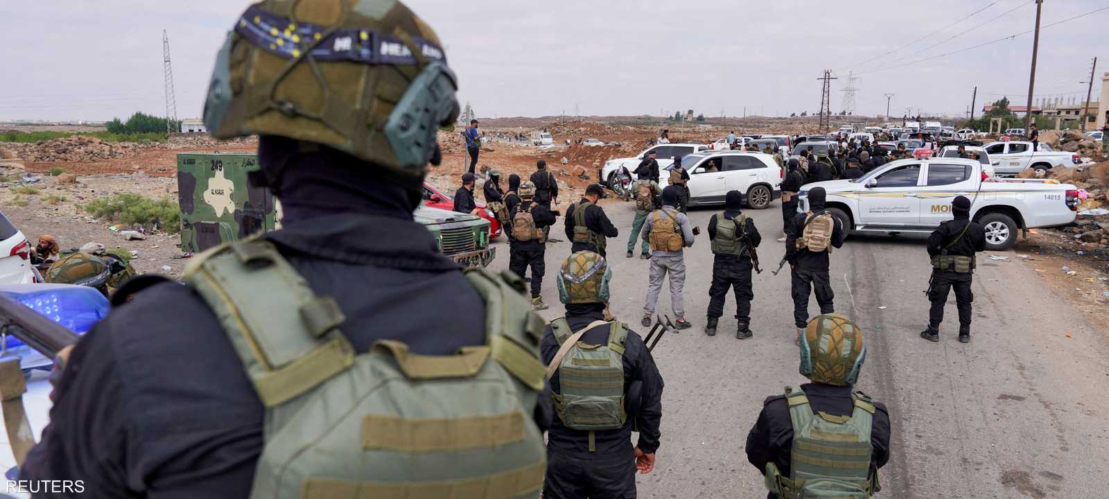 أفراد من قوى الأمن الداخلي السوري