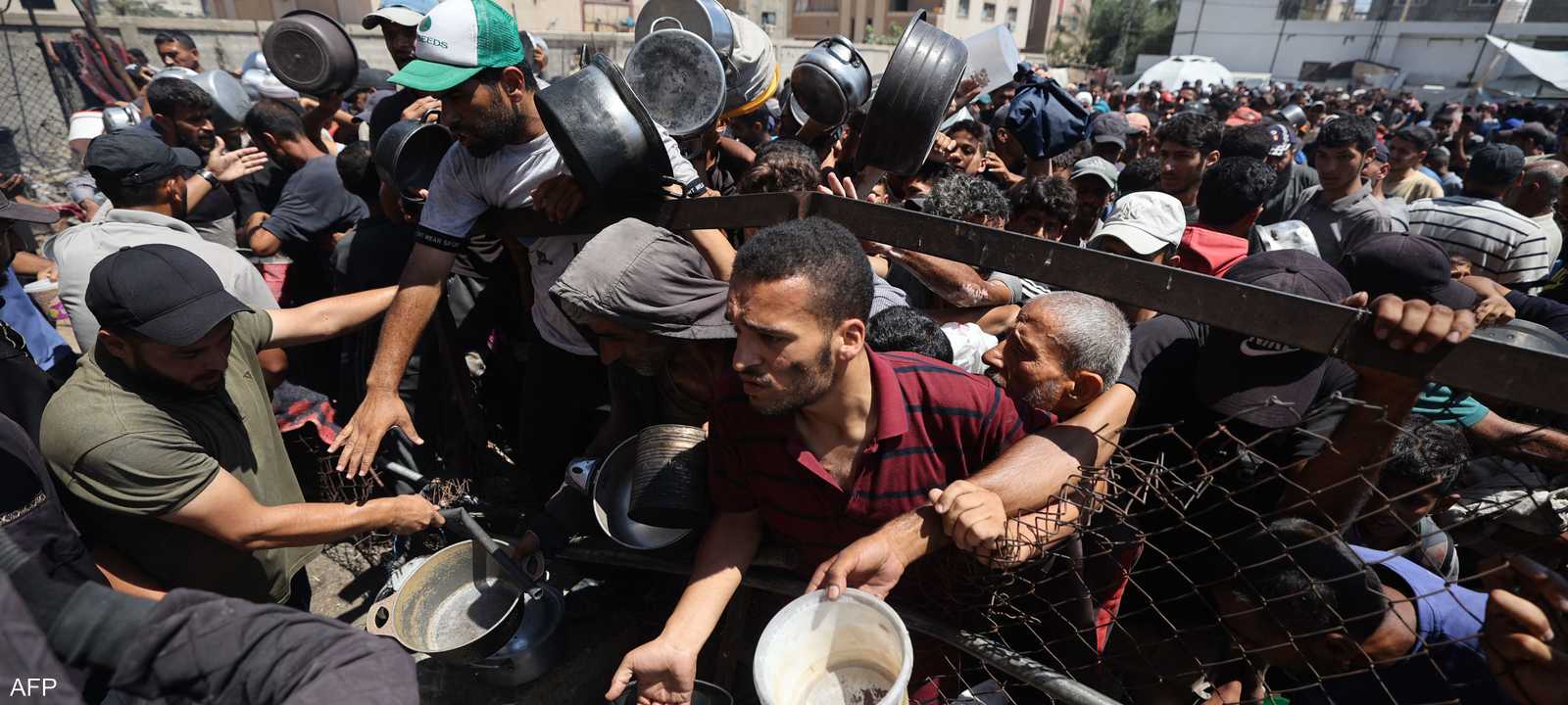 يعاني سكان غزة من نقص حاد في الغذاء