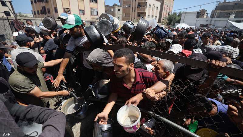 يعاني سكان غزة من نقص حاد في الغذاء