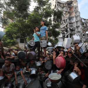 يعاني قطاع غزة من نقص كبير في الغذاء