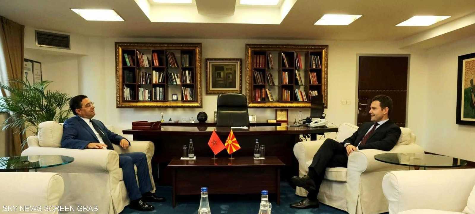 التقى الوزيران الإثنين في سكوبي