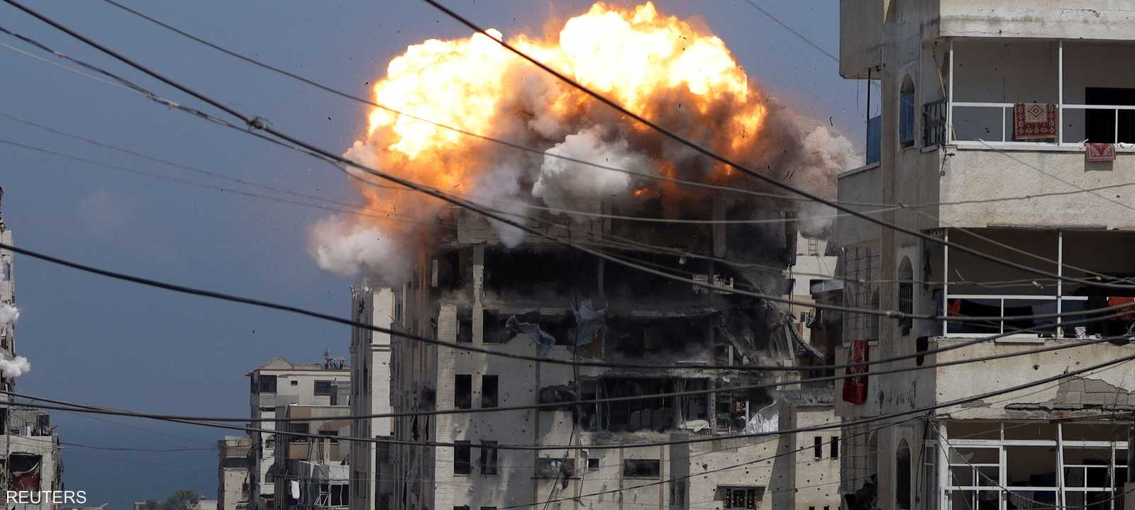 إسرائيل تواصل قصفها لمواقع عديدة في غزة.. أرشيفية