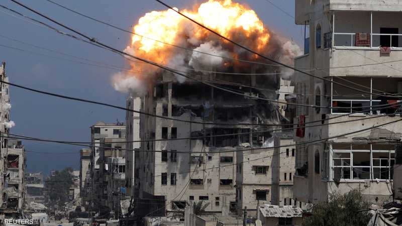 إسرائيل تواصل قصفها لمواقع عديدة في غزة.. أرشيفية