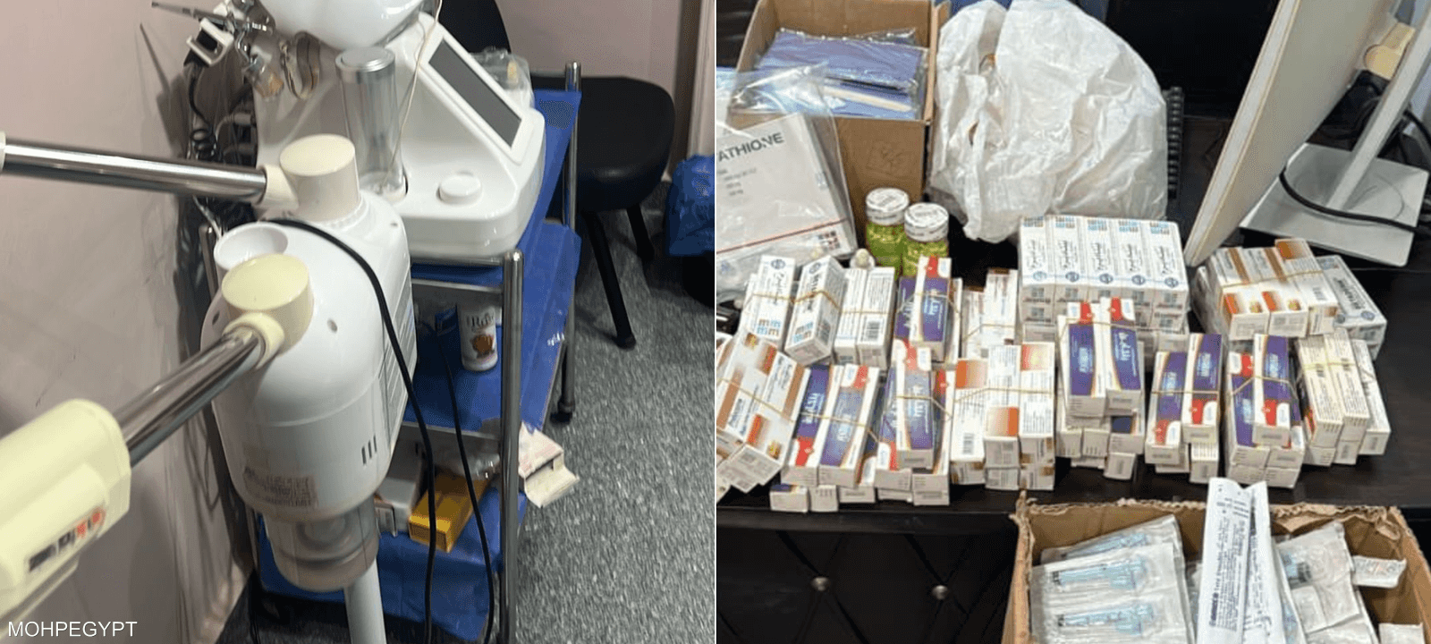 إغلاق 5 فروع لعيادة تجميل بالقاهرة