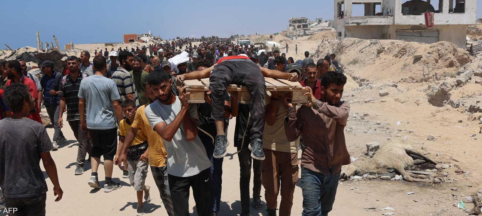 معدل كبير للضحايا في غزة بسبب التجويع والغارات الإسرائيلية