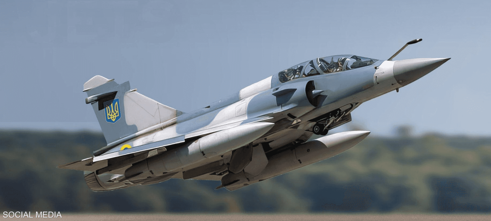 لم يتسبب الحادث بأي إصابات على الأرض