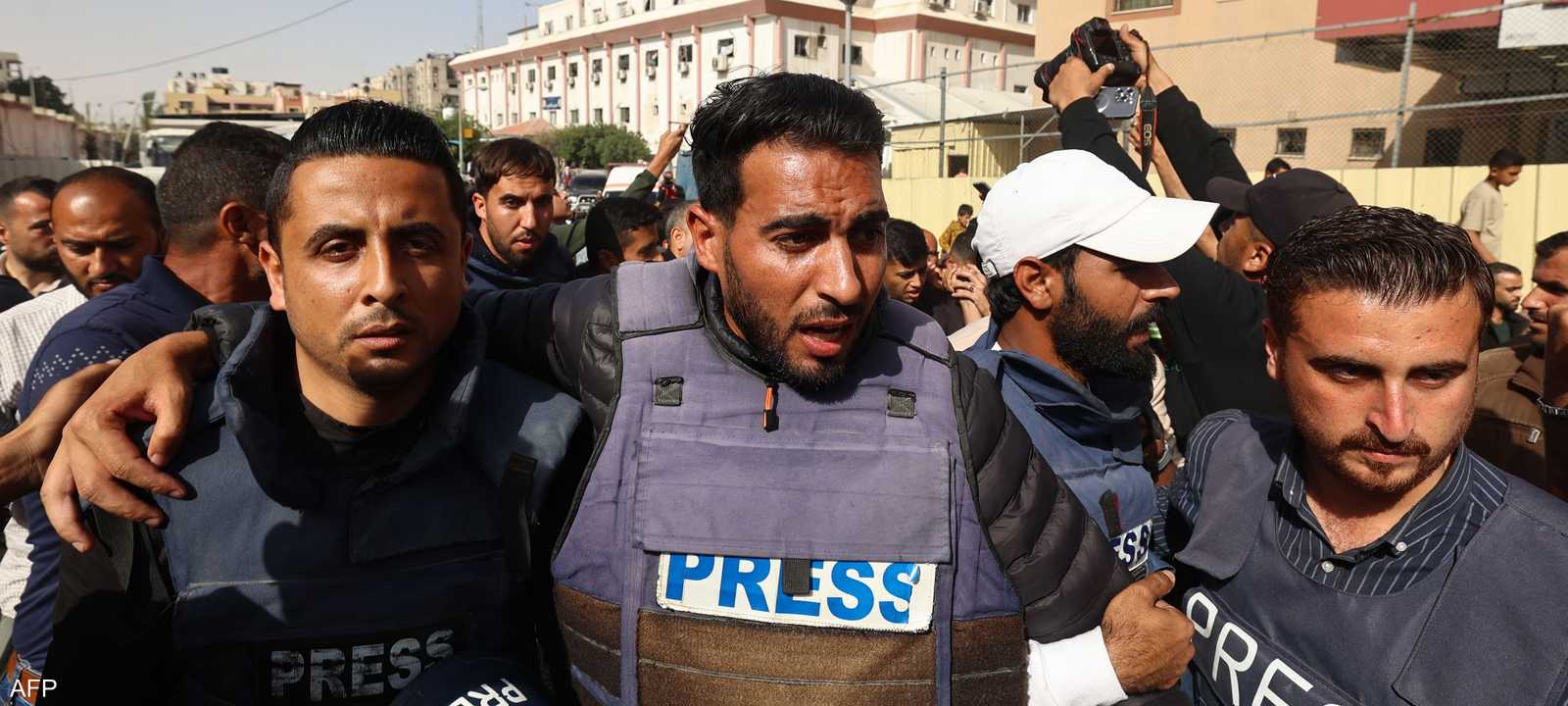 الصحفيون بغزة في خطر